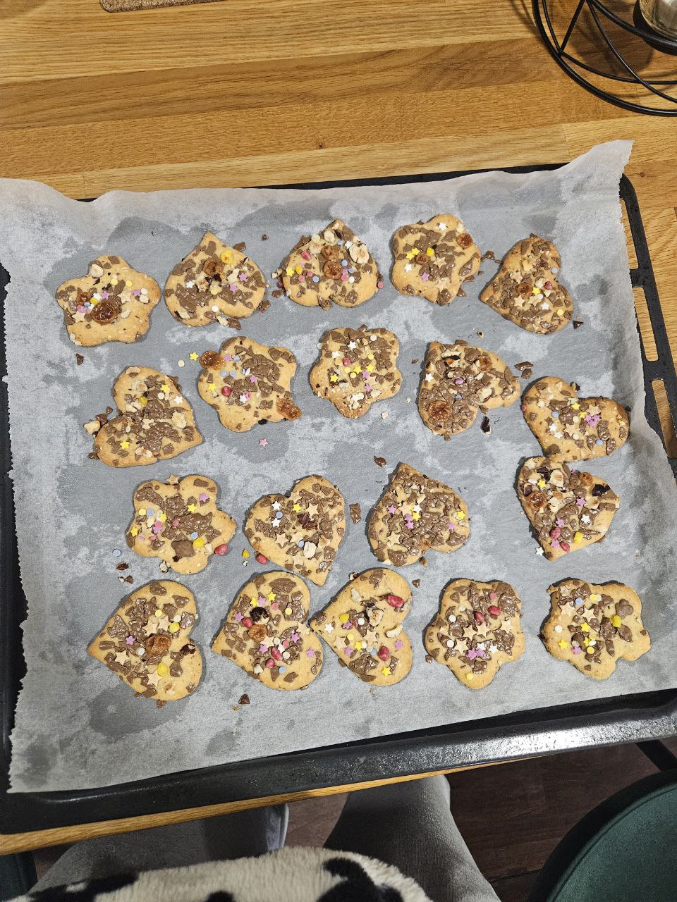 Zestaw 10 foremek do ciasta w stylu świątecznym