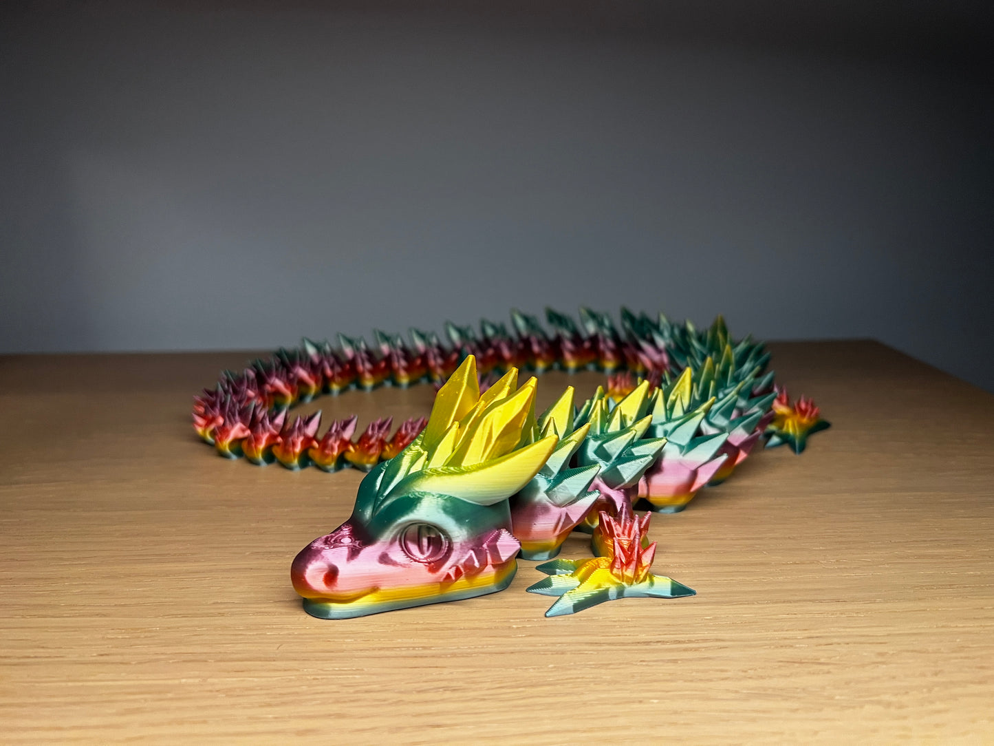 Smok XL wielokolorowy