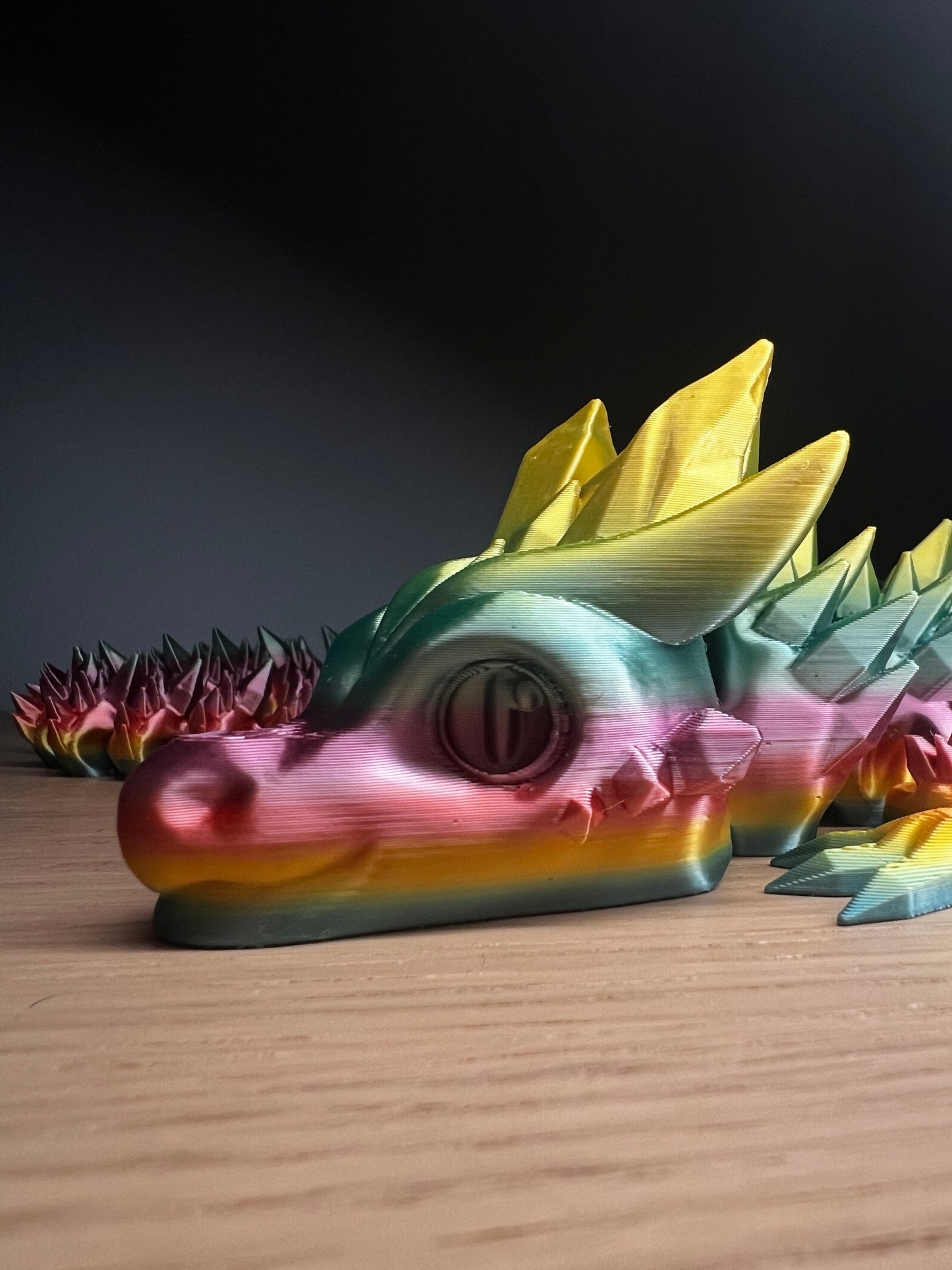 Smok XL wielokolorowy