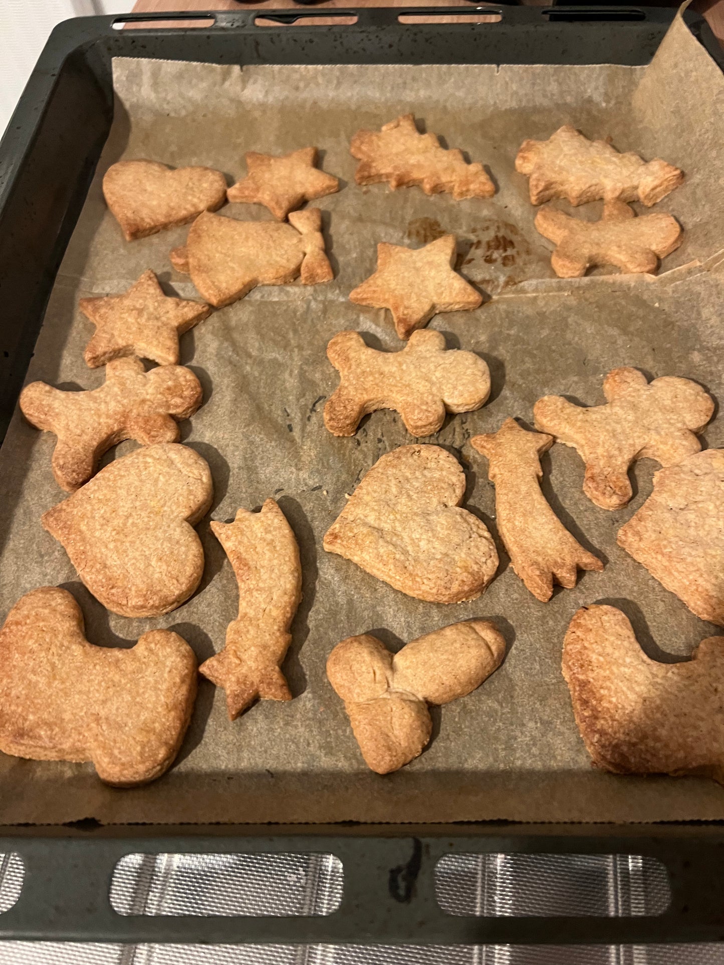 Zestaw 10 foremek do ciasta w stylu świątecznym